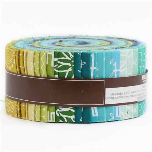 Roll-up fabric roll Cool Colorstory Robert Kaufman 4