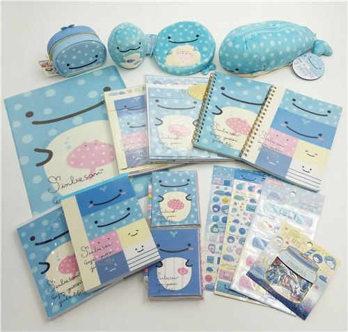 Ausklappbares Notizblock-Set Jinbesan von San-X