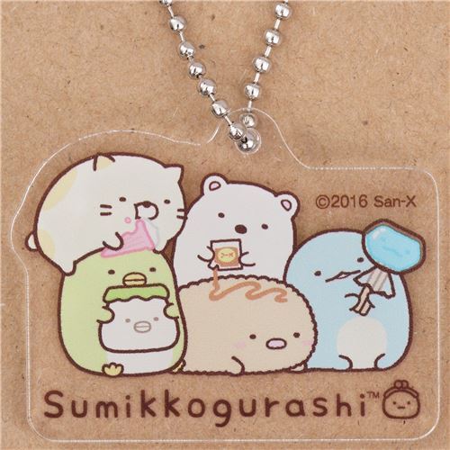 San-X Sumikkogurashi shy animal charm - Phone Charms - Accessories