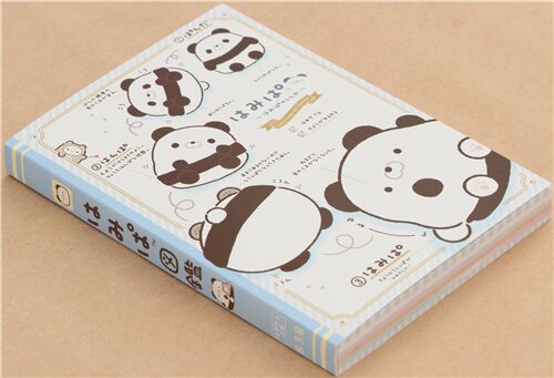 San-X colorful hamipa panda memo pad 3