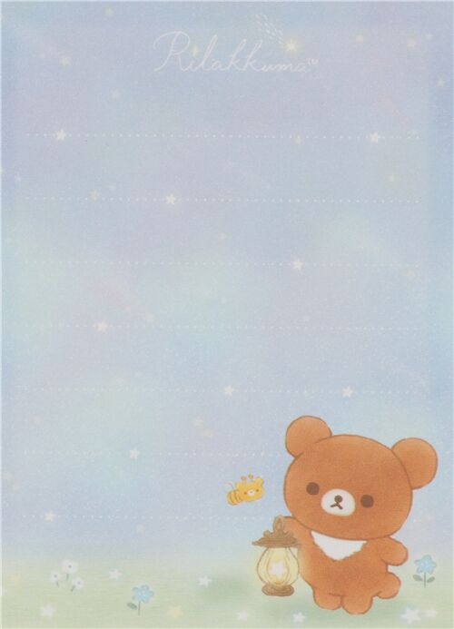 Mini bloc-notes San-X avec Kogumachan et une abeille 3