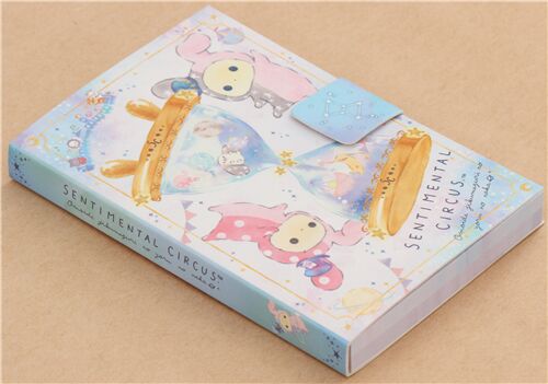 San-X small Sentimental Circus and sand timer memo pad 5