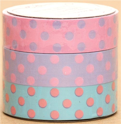 Sticky Tape set with Dots modeS4u