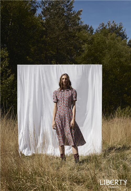 Patron de couture, robe Bella Tea Dress par Liberty Fabrics, taille 34 à 42 6