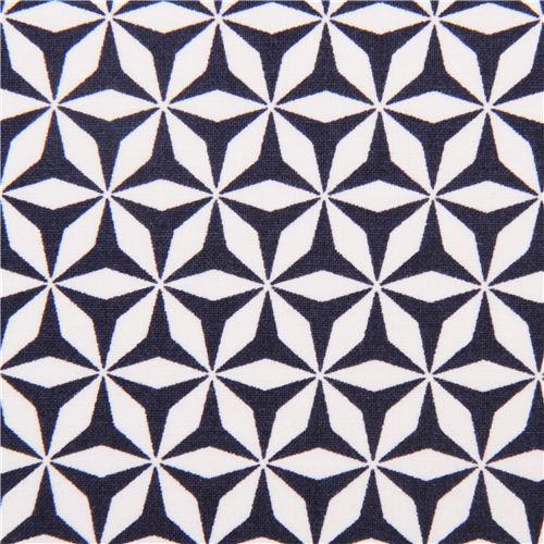 Shark Tooth navy sharktooth Michael Miller fabric Rustique Fabric