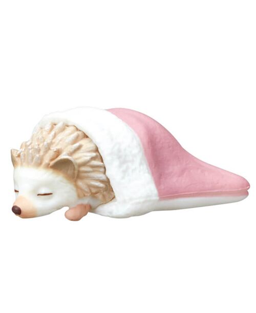 Sleeping Bag Hedgehog random Gashapon capsule toys modeS4u