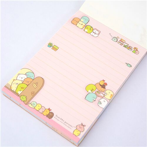 Sleeping Sumikkogurashi cute Note Pad by San-X 5