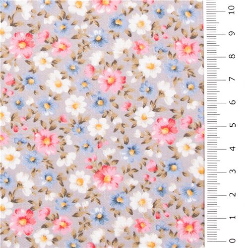 Small Vintage Floral Fabric Cotton Liberty Ditsy floral Printed