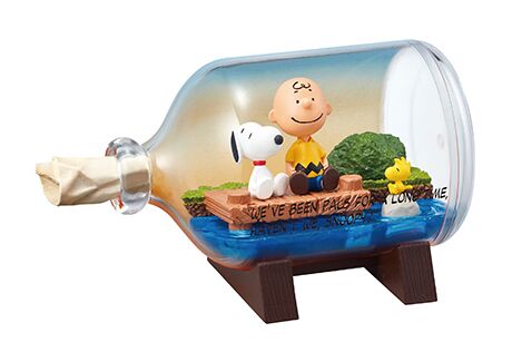 Snoopy SNOOPY /& FRIENDS TERRARIUM Words of Love all 6 type set Japan import NEW