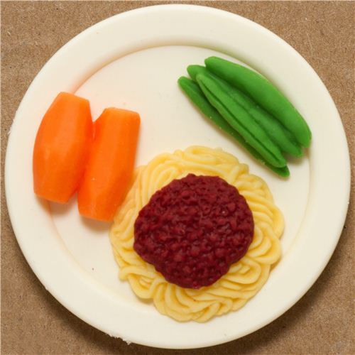 Spaghetti Bolognese eraser by Iwako - modeS4u