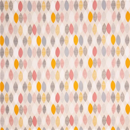 Spring Sampler Petal Pink Cloud 9 leaf organic fabric 2