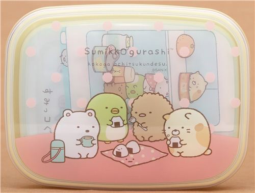 Sumikkogurashi Sushi Picnic Bento Box 3 pcs Lunch Box 4