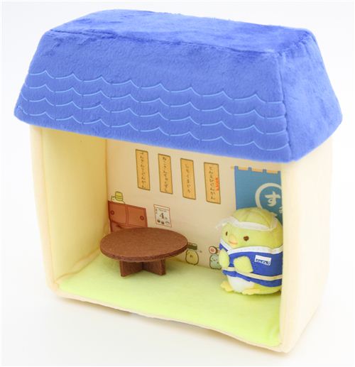 Sumikkogurashi animal Sushi restaurant plush toy doll's house box