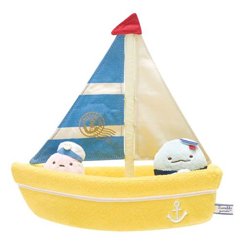 Barco velero de peluche muñeco juguete casa de muñecas barca