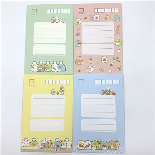 Sumikkogurashi food letter set by San-X - modeS4u