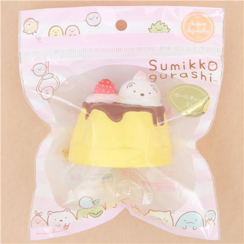 Sumikkogurashi shy bear pudding squishy San-X - modeS4u