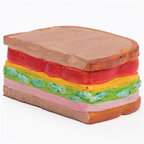 Sunnys Kitchen cute brown bread sandwich squishy kawaii - modeS4u