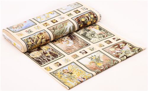 Sunshine Fairies Panel fairy tale fabric Michael Miller 3