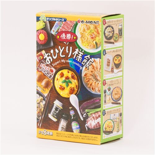 Caja sorpresa miniaturas cocina japonesa Super My Own Cooking Re-ment 11