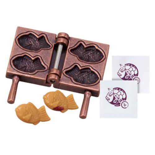 Taiyaki fish pancake with filling Gashapon capsule toys 4