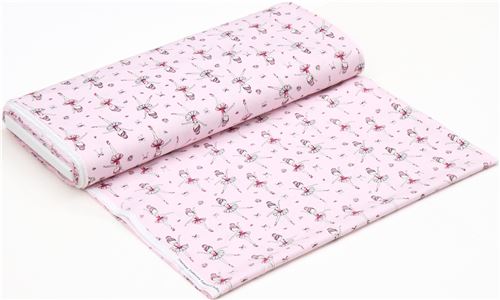 Timeless Treasures ballerina fabric with glitter 4