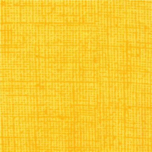 Timeless Treasures marigold yellow fabric with mini grid design Fabric