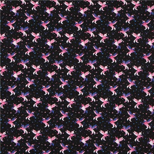 black knit fabric