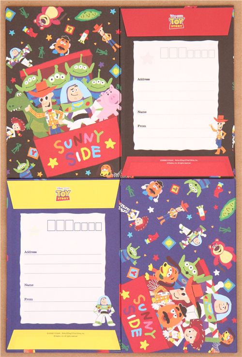 Toy Story characters toy box letter Set from Japan modeS4u