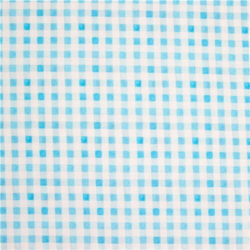 Red White Painted Picnic Gingham Fabric by Michael Miller - modeS4u