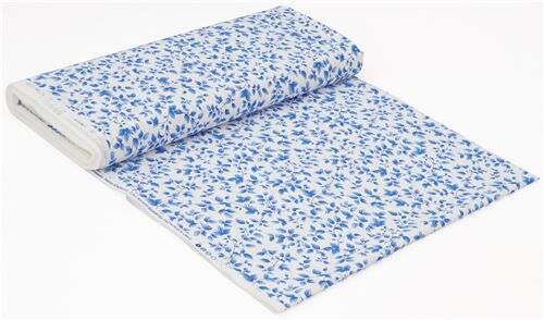 Petal - Blue Lagoon Fabric  On A Spring Day – Little Fabric Shop