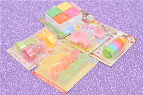 animal face Bento sandwich food cutters 5