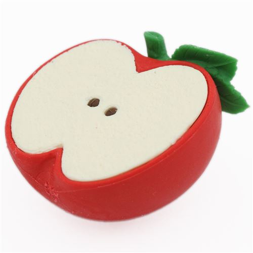 apple cut open eraser from Japan by Iwako modeS4u