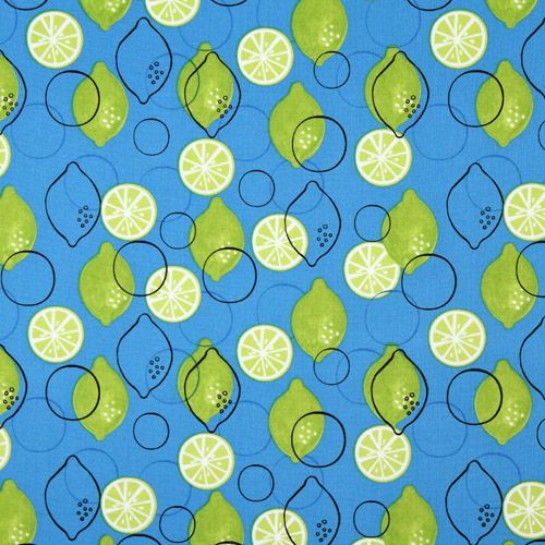 beautiful blue lime fabric Robert Kaufman Fabric by Robert Kaufman ...