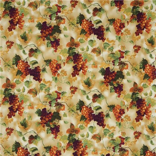 beautiful grapes fabric de Robert Kaufman 2