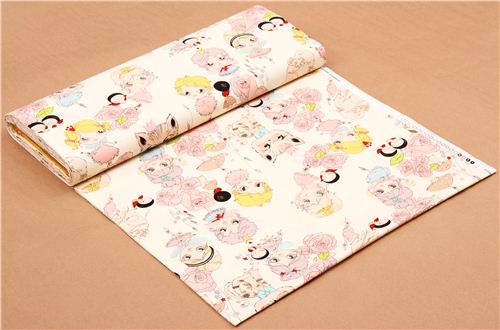 beige ballerina ballet fairy fabric by Alexander Henry USA 4