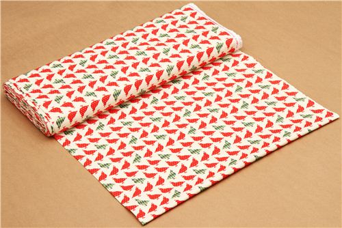 beige chicken fabric par Robert Kaufman 3