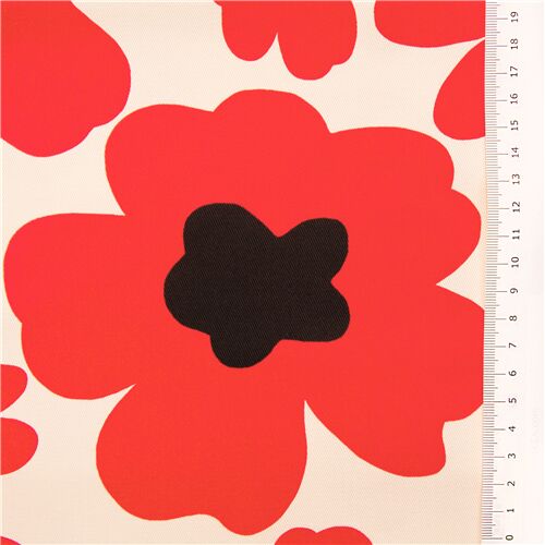 Vintage Wild Bunches of Flowers Fabric by Japanese Indie - modeS4u