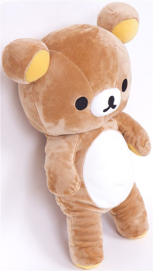 big Rilakkuma plush toy brown bear kawaii Stuffed Animals Kawaii Shop modeS4u