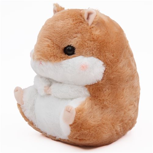 big brown white hamster Coroham Coron plush toy from Japan - modeS4u