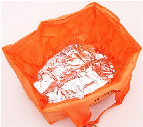 big orange bag