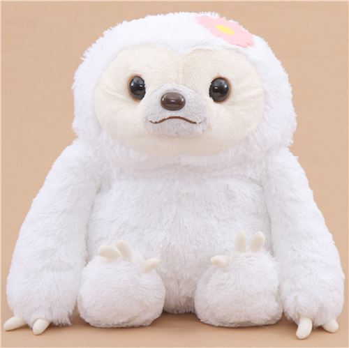 big white sloth Namakemono no Mikke plush toy Japan - Other Plushies ...