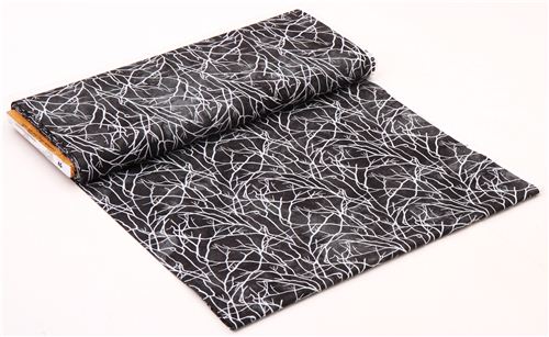 black Halloween fabric night tree Stonehenge Fright Night 3