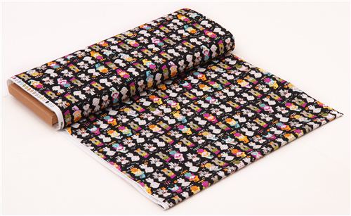 black Riley Blake 'Halloween Parade' fabric Halloween Magic 5
