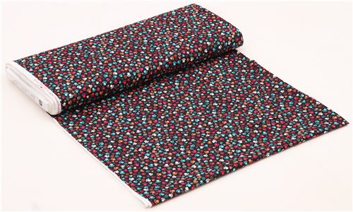 black cat paw print fabric by Quilting Treasures 3
