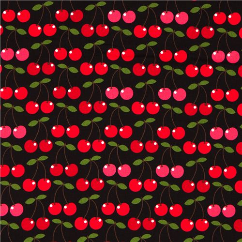 black cherry fabric by Timeless Treasures USA 2