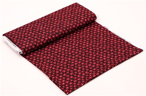 black flower fabric Canvas Quilting Treasures 3