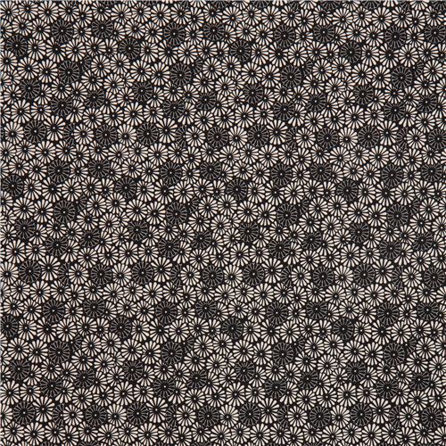 black flower fabric by Timeless Treasures USA 2