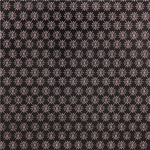 black laminate fabric Riley Blake Lost & Found Christmas 2