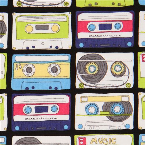 Cassette Tape Fabric