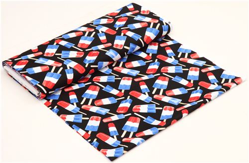 black popsicle fabric Timeless Treasures 3